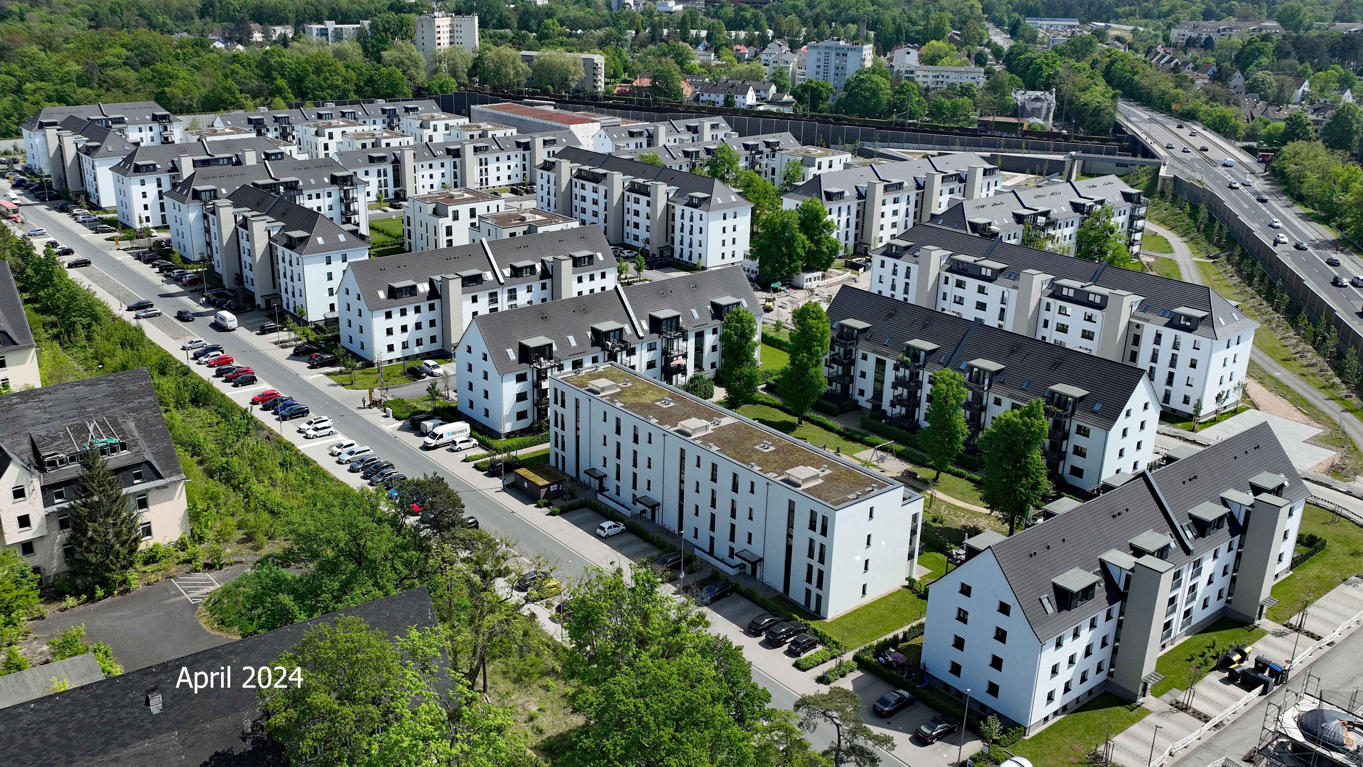 Pioneer Park - Triangle Housing, April 2024